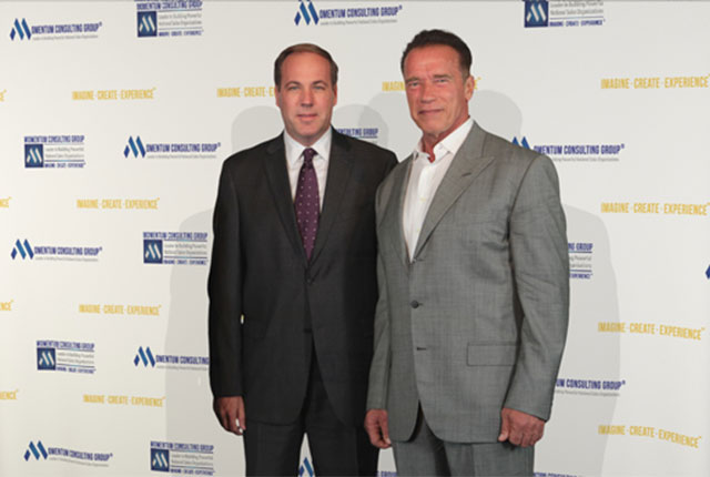 Momentum Founder, Kevin France with Hugh Hilton